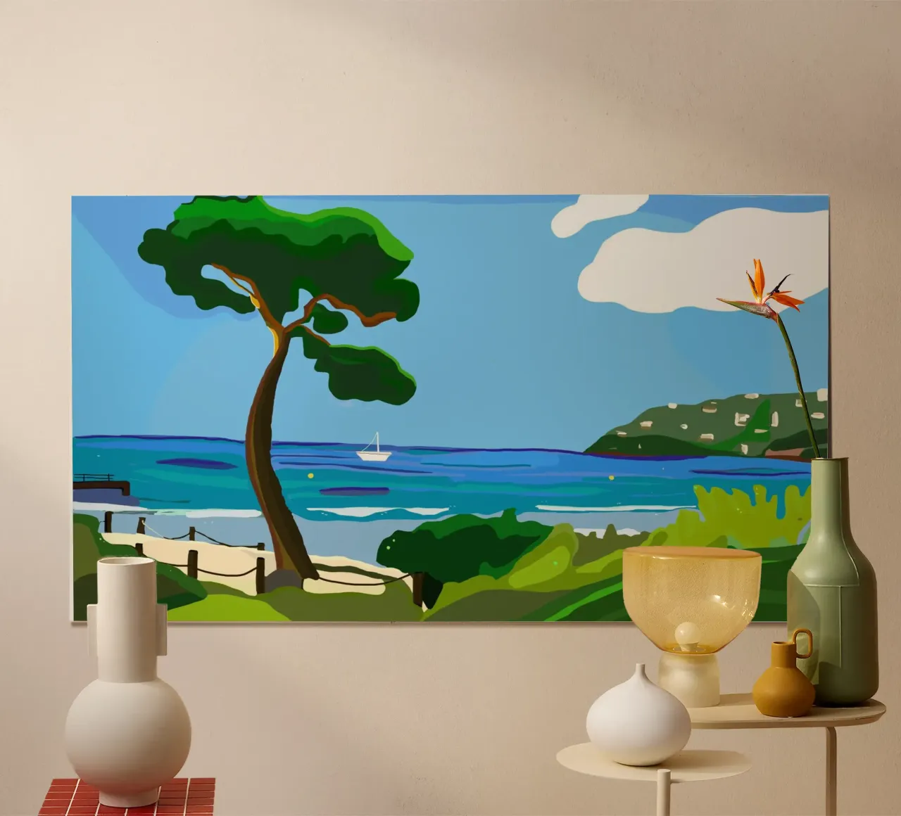 beach poster da ALEIDA bold