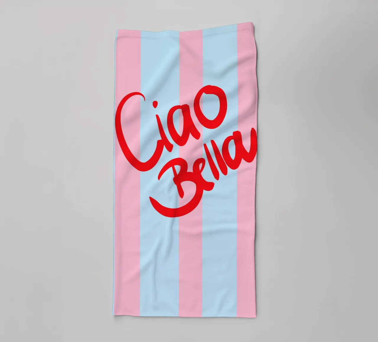 Ciao Bella badhanddoek van Hej Ibiza by Ute Arnold