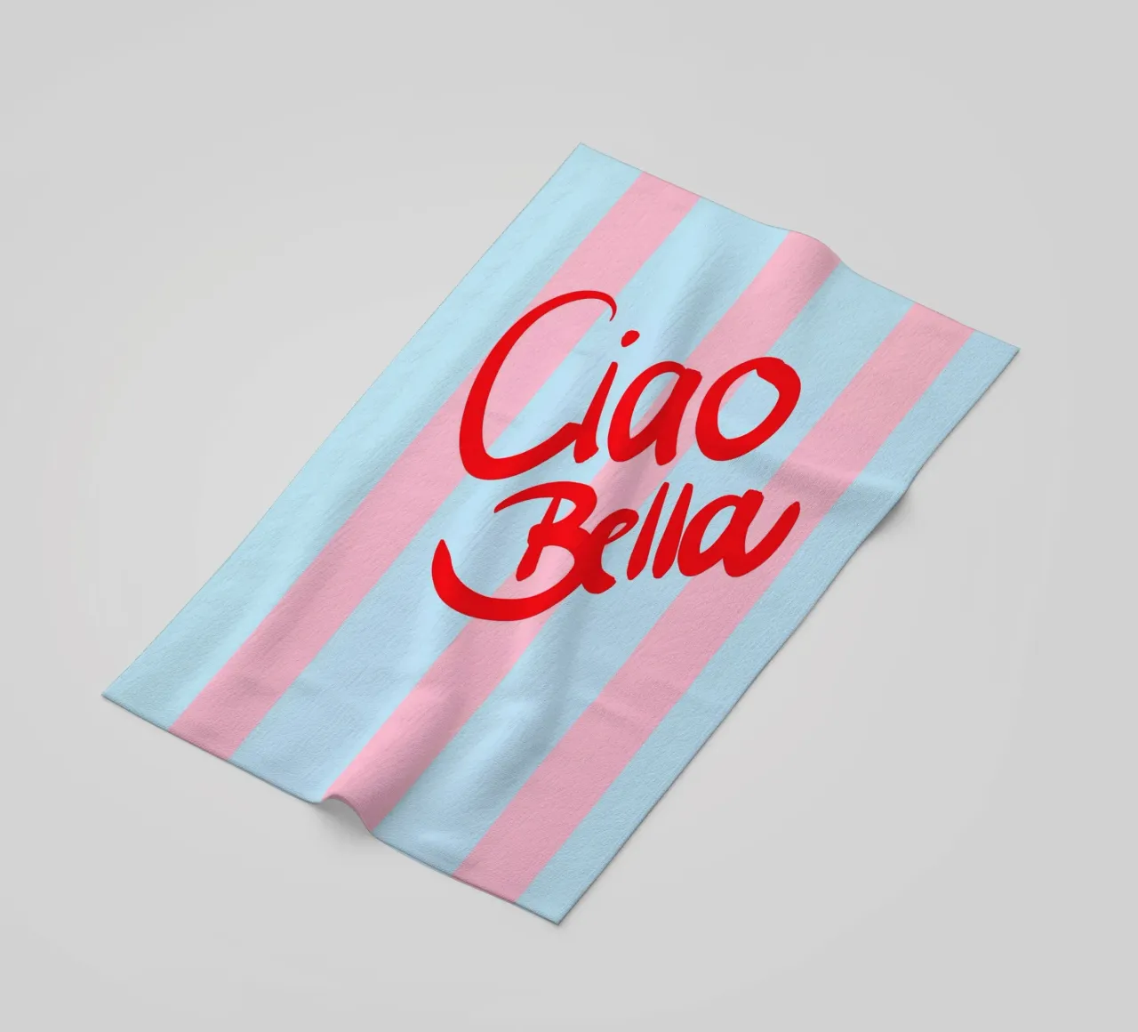 Ciao Bella telo mare da Hej Ibiza by Ute Arnold