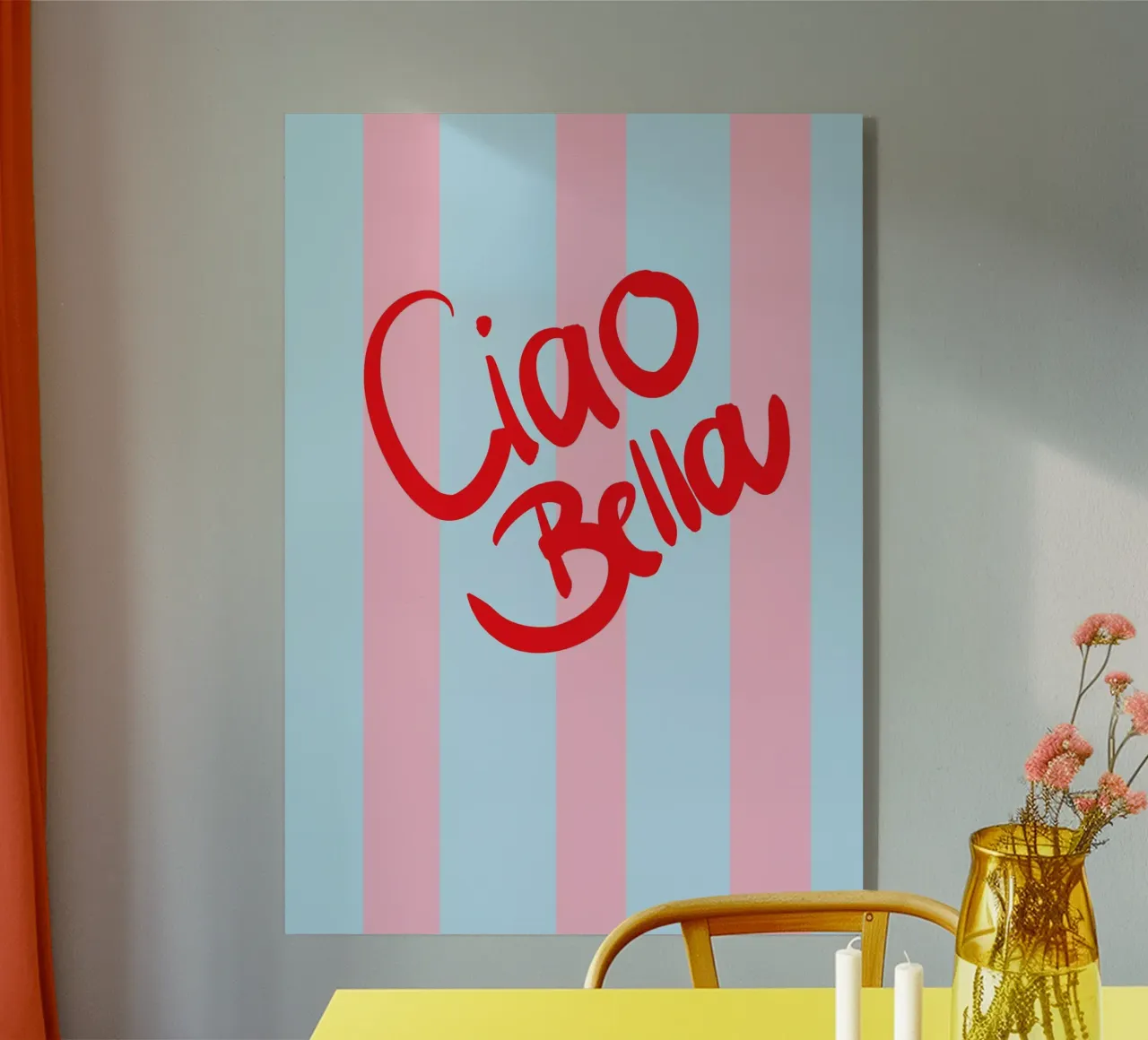 Ciao Bella plexiglass da Hej Ibiza by Ute Arnold