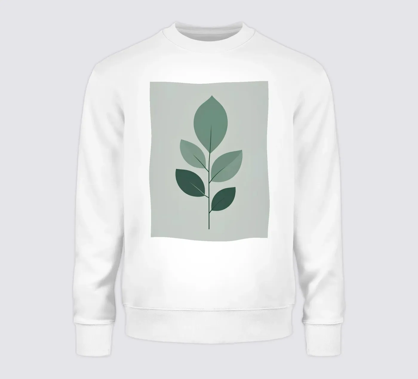 vijfblad sweatshirt van botanical shop