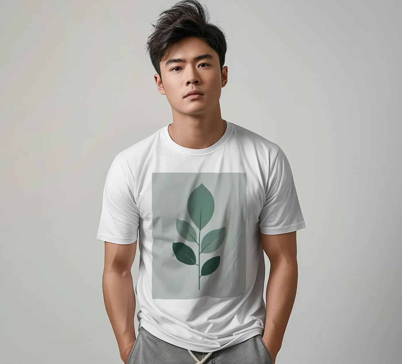 cinque foglie t-shirt da botanical shop