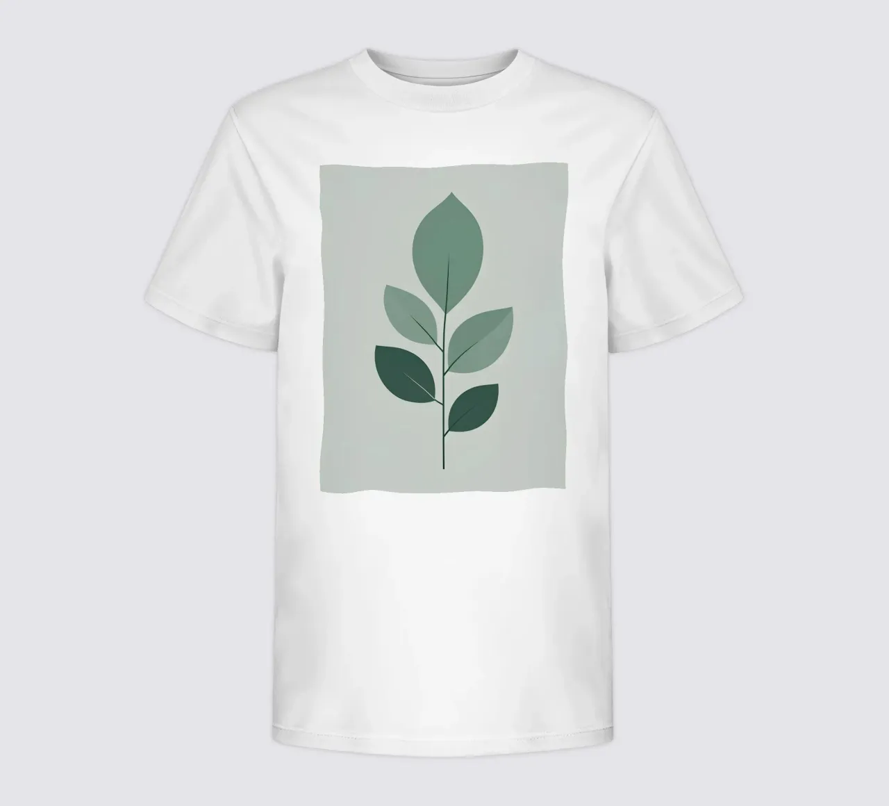 five leaf kinder t-shirt van botanical shop