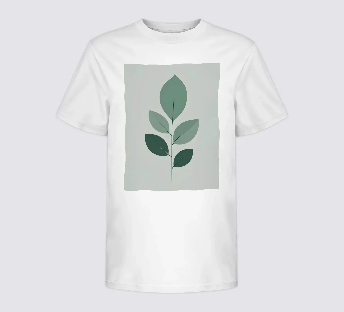 cinq feuilles t-shirt enfant de botanical shop