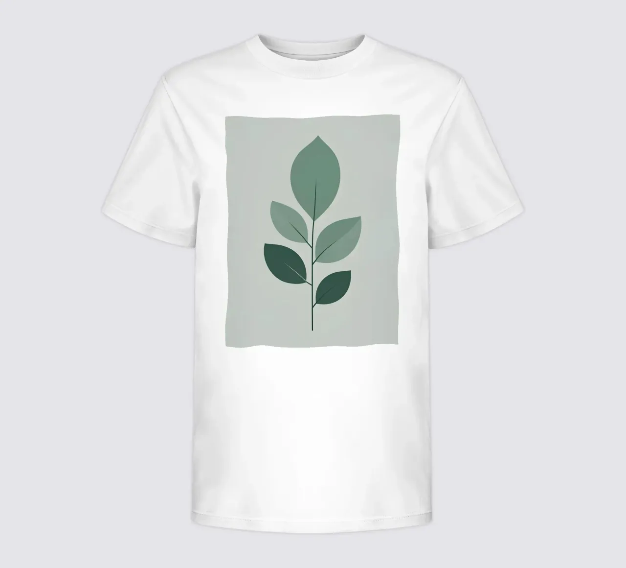 five leaf kinder t-shirt van botanical shop