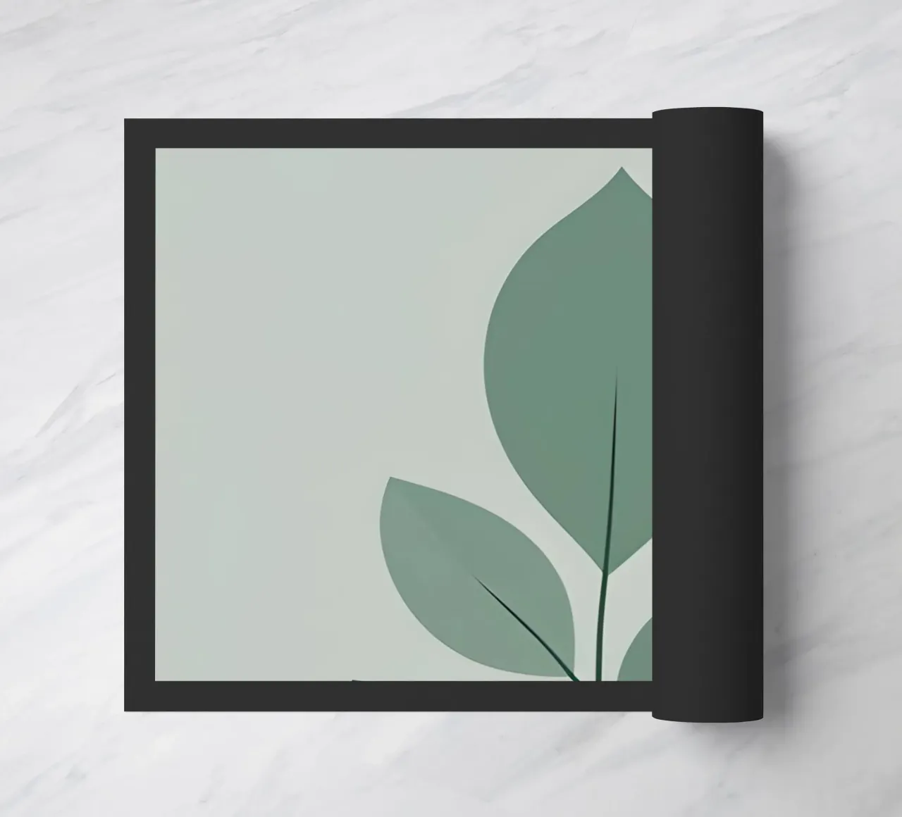 five leaf doormat by botanical shop