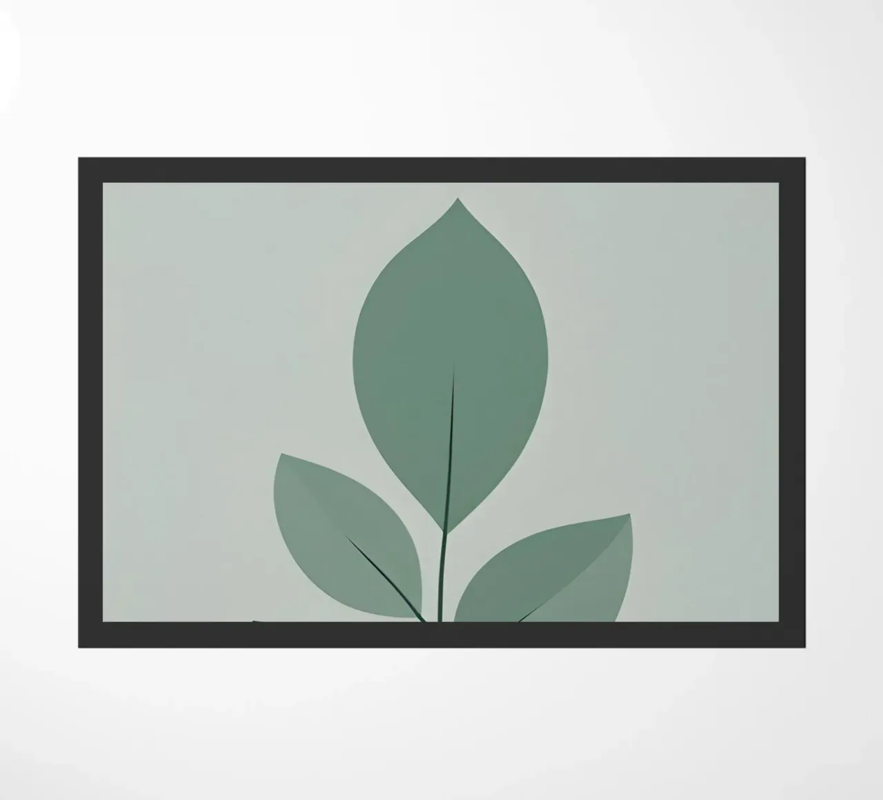 five leaf doormat by botanical shop