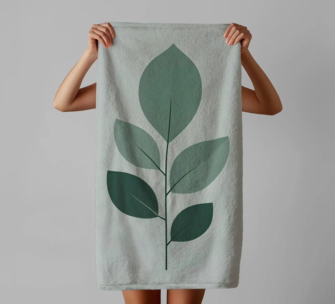 five leaf badhanddoek van botanical shop