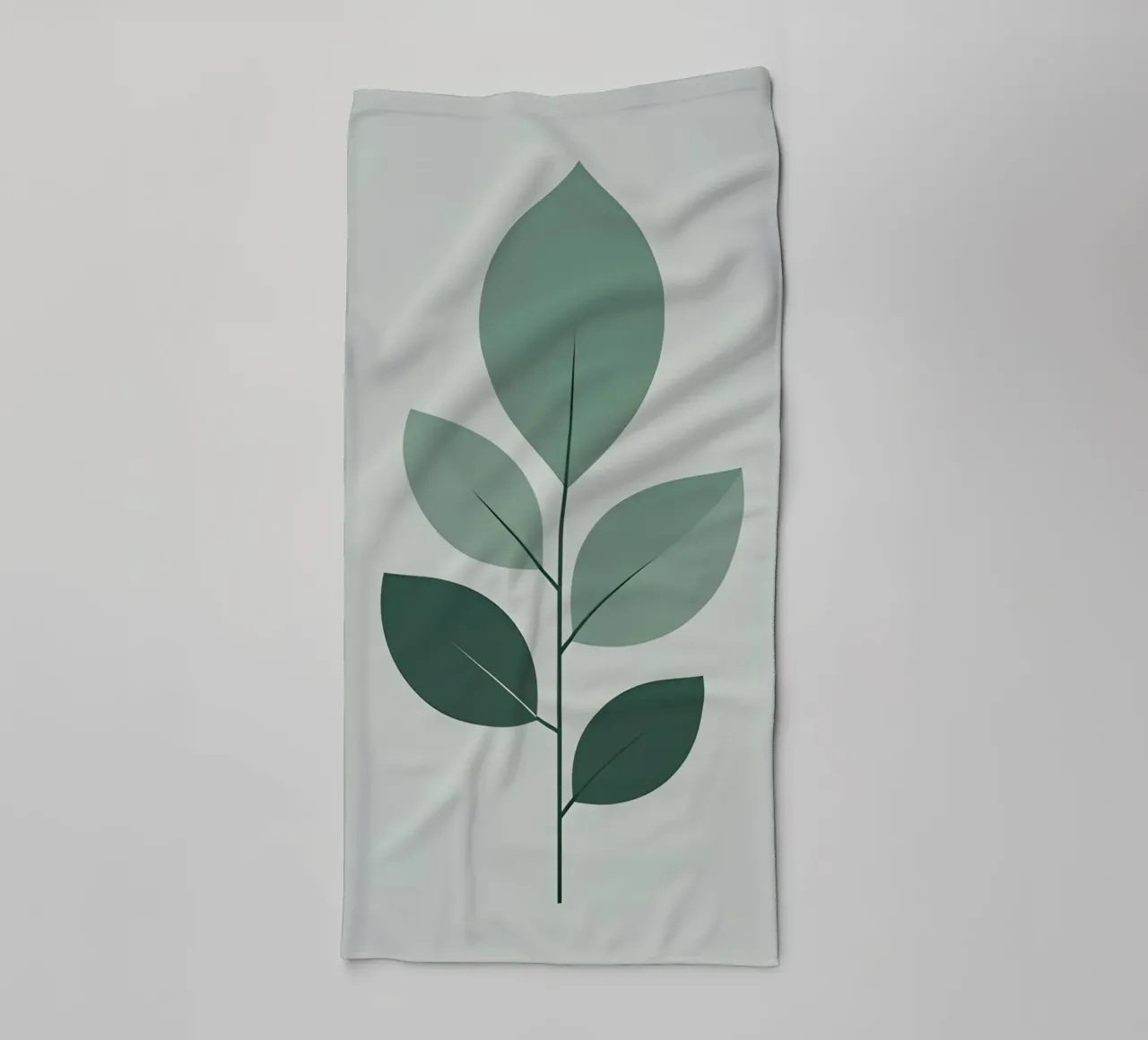 five leaf towel by botanical shop