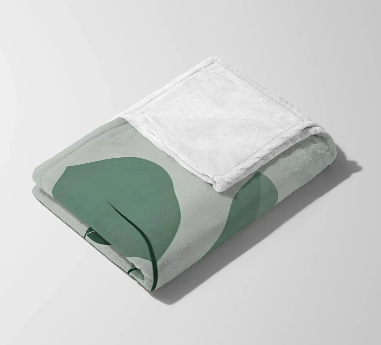 Fünfblatt Fleecedecke von botanical shop