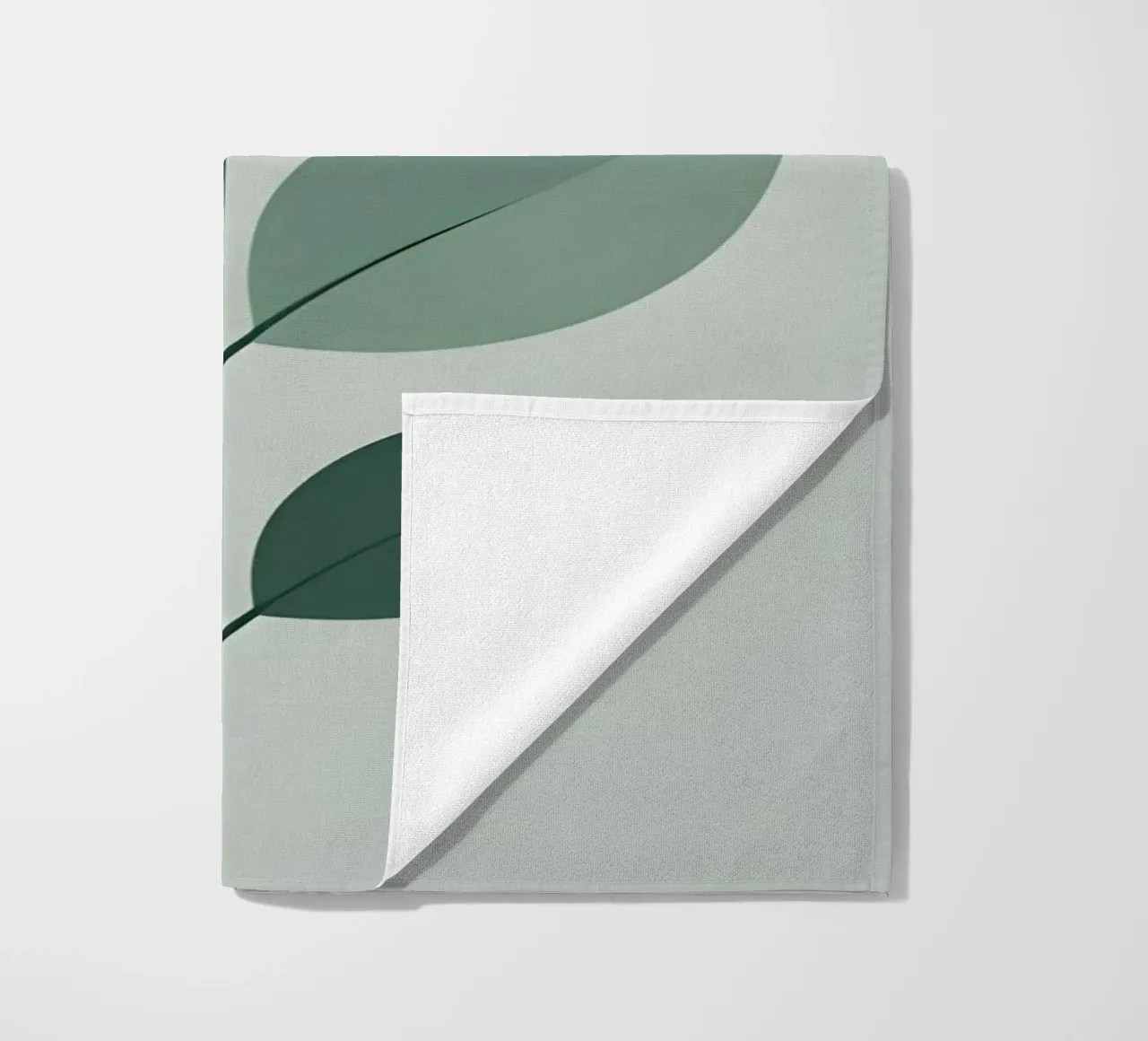 five leaf strandhanddoek van botanical shop