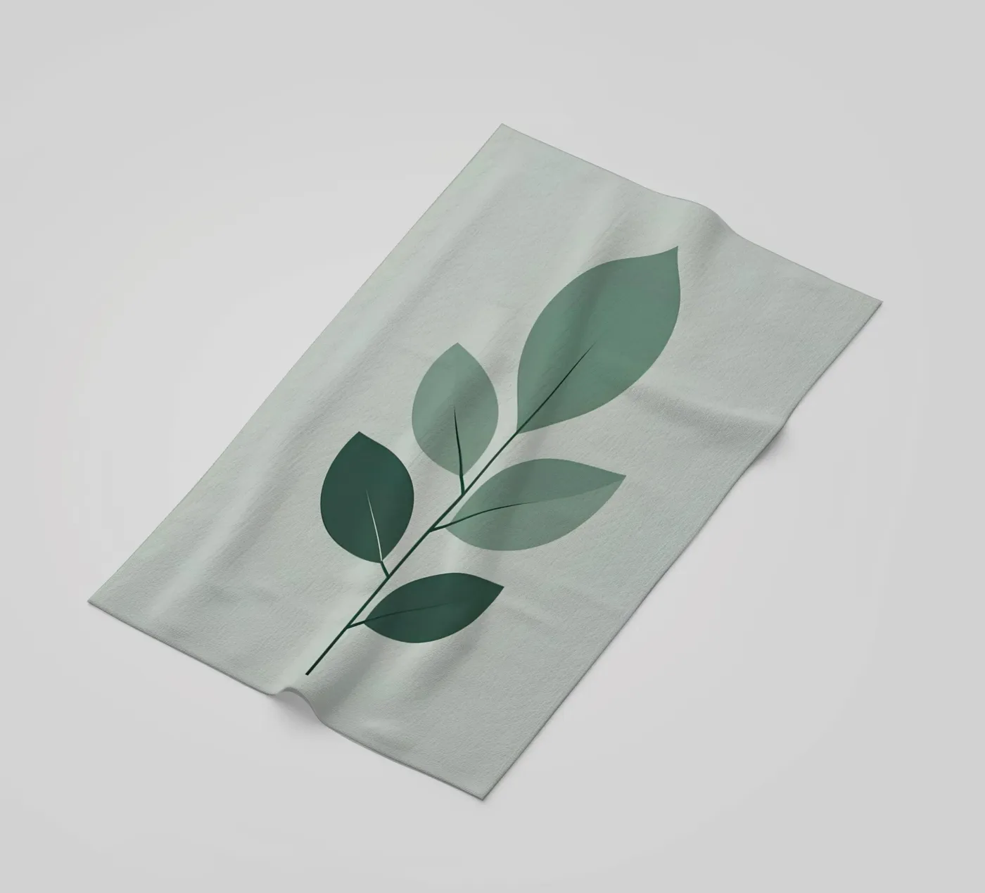 Fünfblatt Strandtuch von botanical shop