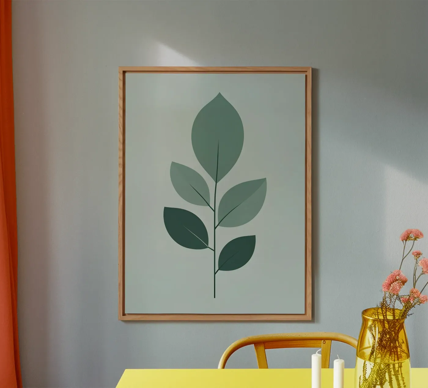 five leaf Forex-Platte von botanical shop