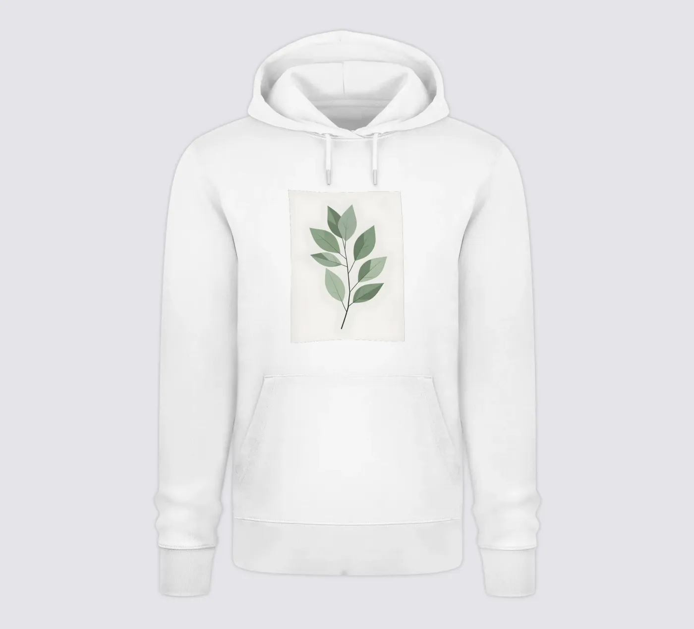 Vektorblatt Hoodie von botanical shop