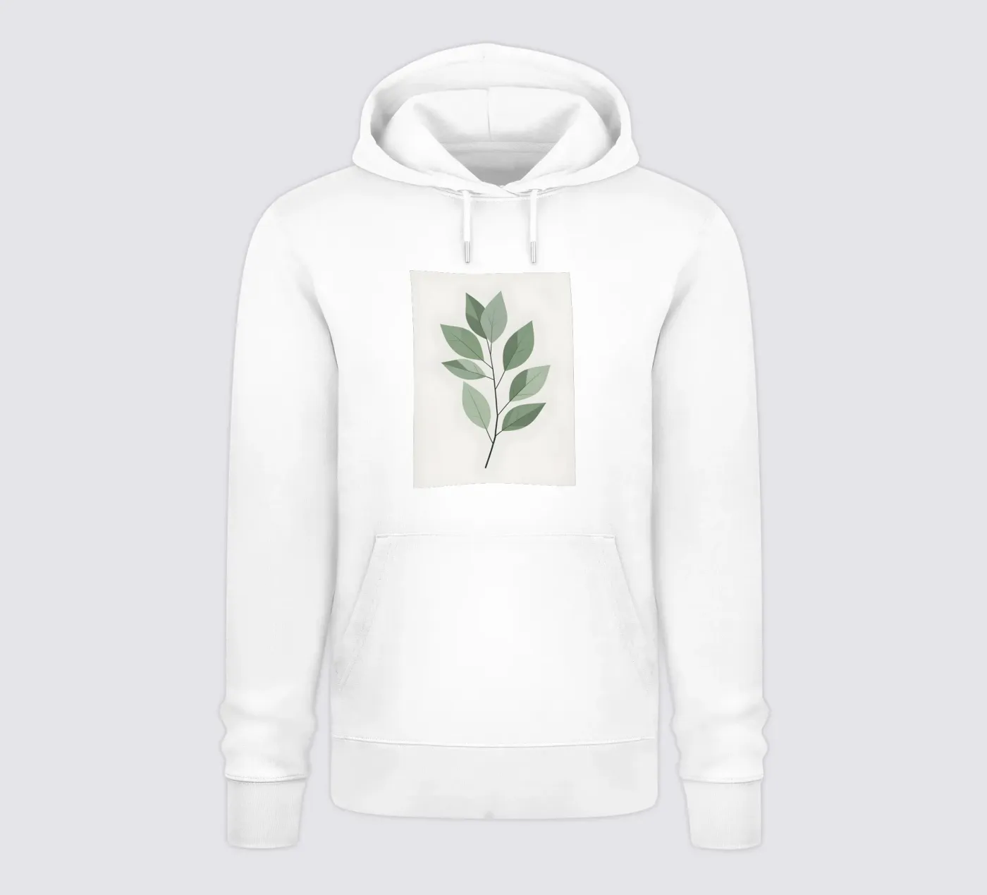 Vektorblatt Hoodie von botanical shop