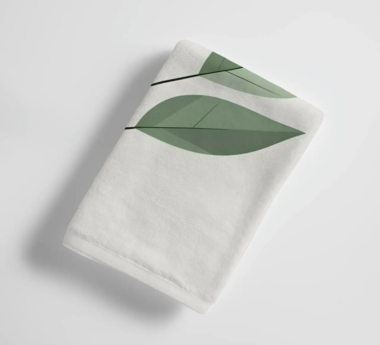 vector leaf serviette de bain de botanical shop