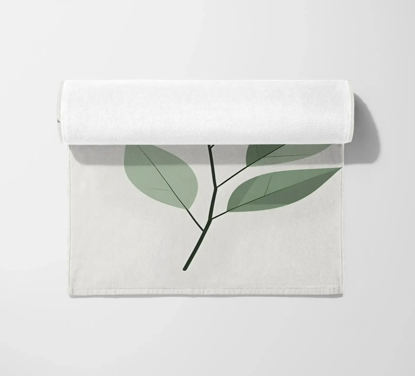 vector leaf serviette de plage de botanical shop