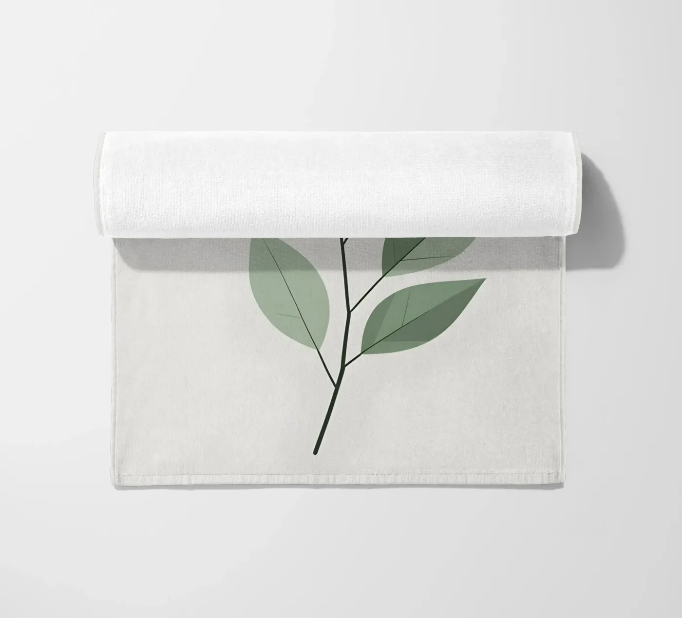 vector leaf serviette de plage de botanical shop