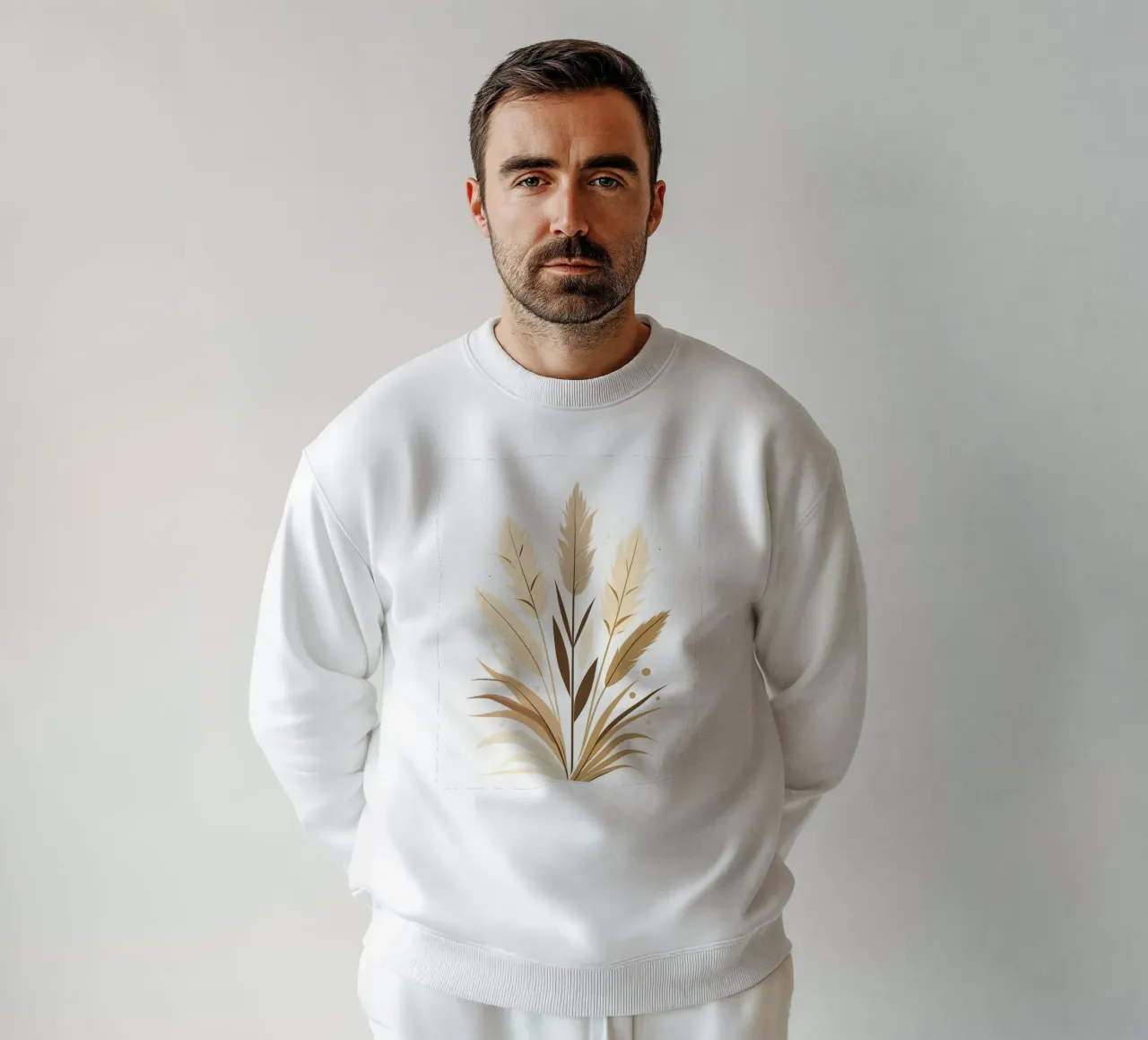 albero erba pampras felpa da botanical shop