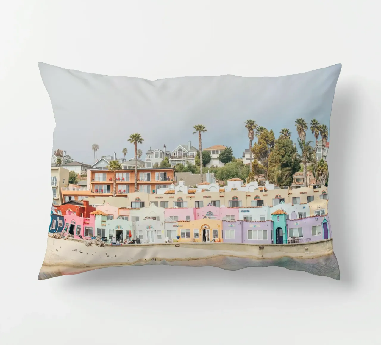 Capitola Beach cuscino da patiphotography
