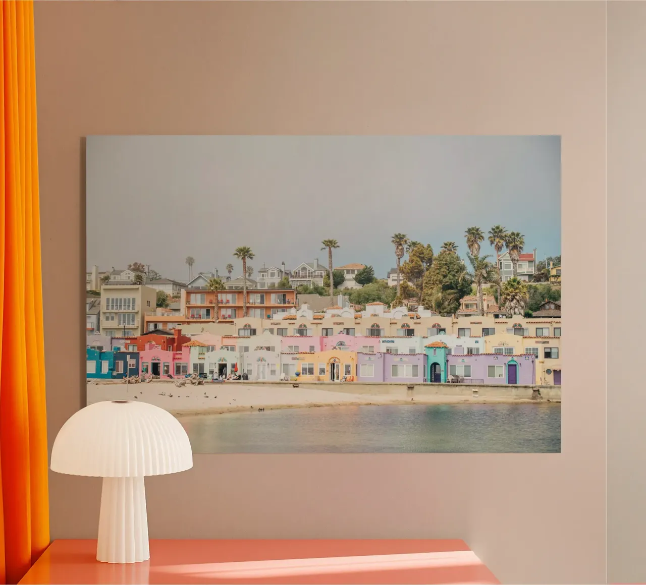 Capitola Beach plexiglass da patiphotography