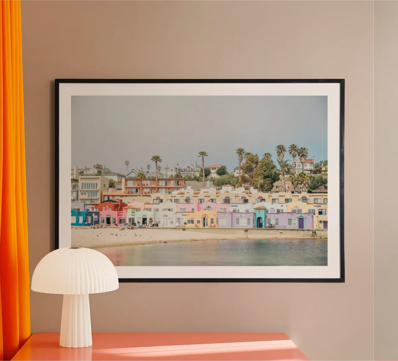 Capitola Beach poster da patiphotography
