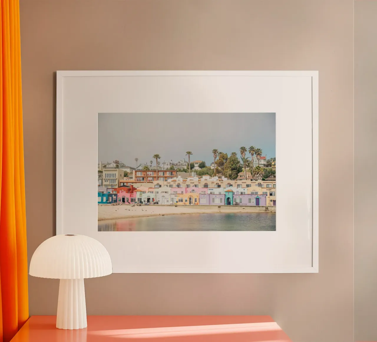 Capitola Beach poster da patiphotography