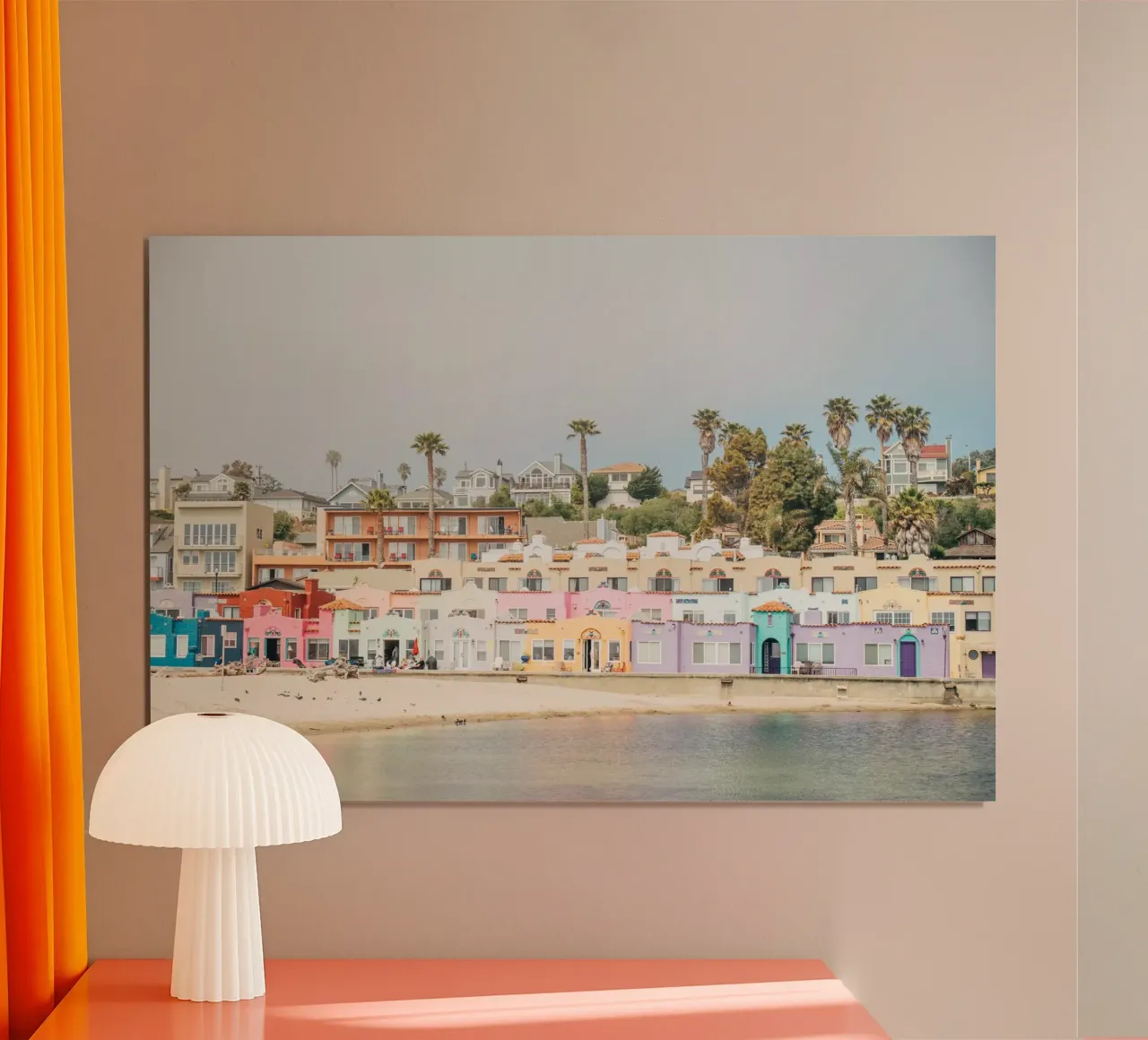 Capitola Beach poster da patiphotography