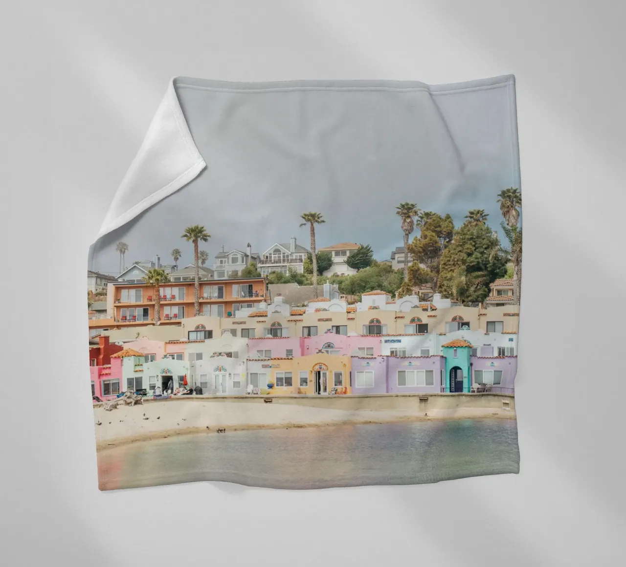 Capitola Beach coperta in pile da patiphotography