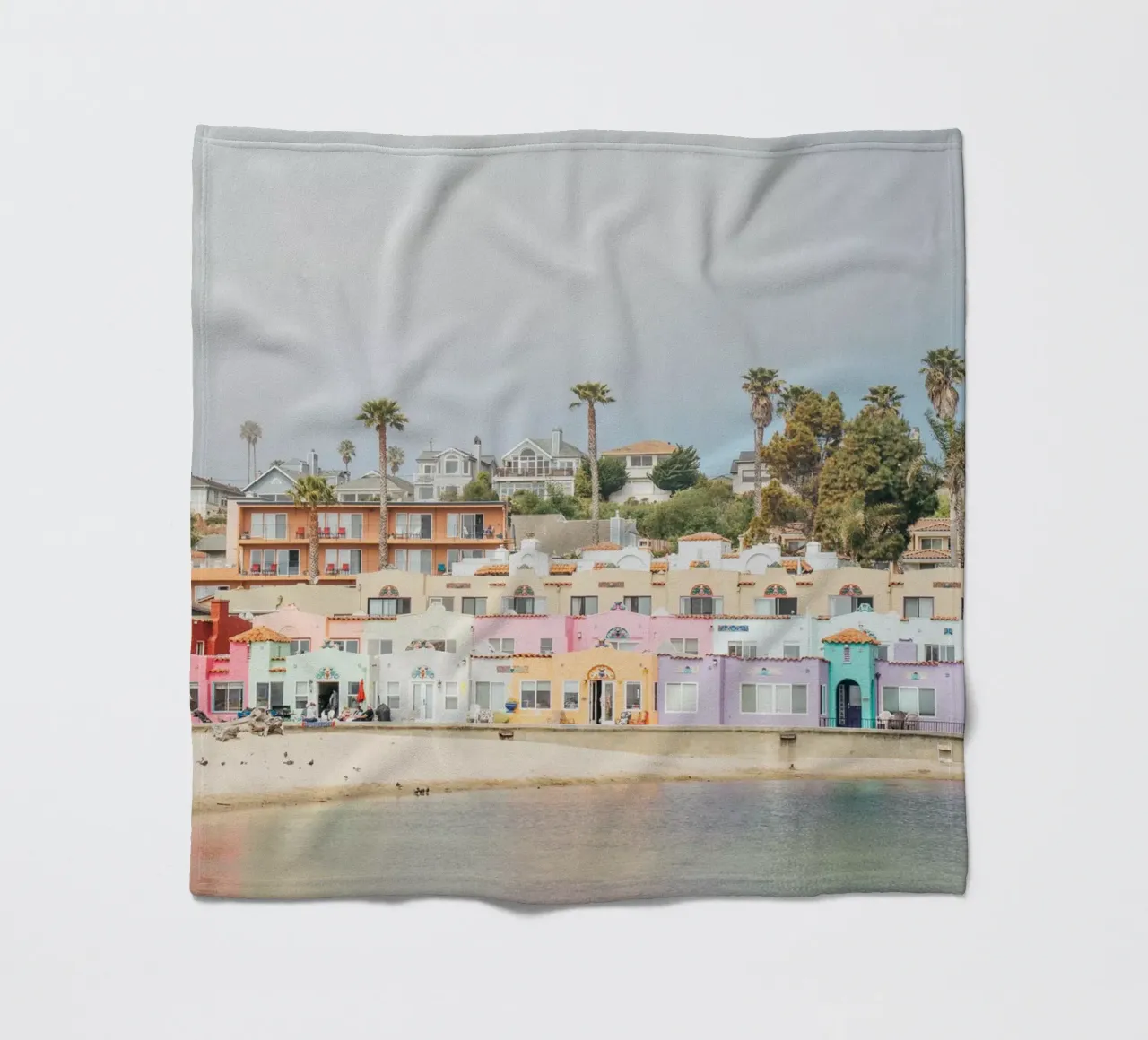 Capitola Beach coperta in pile da patiphotography