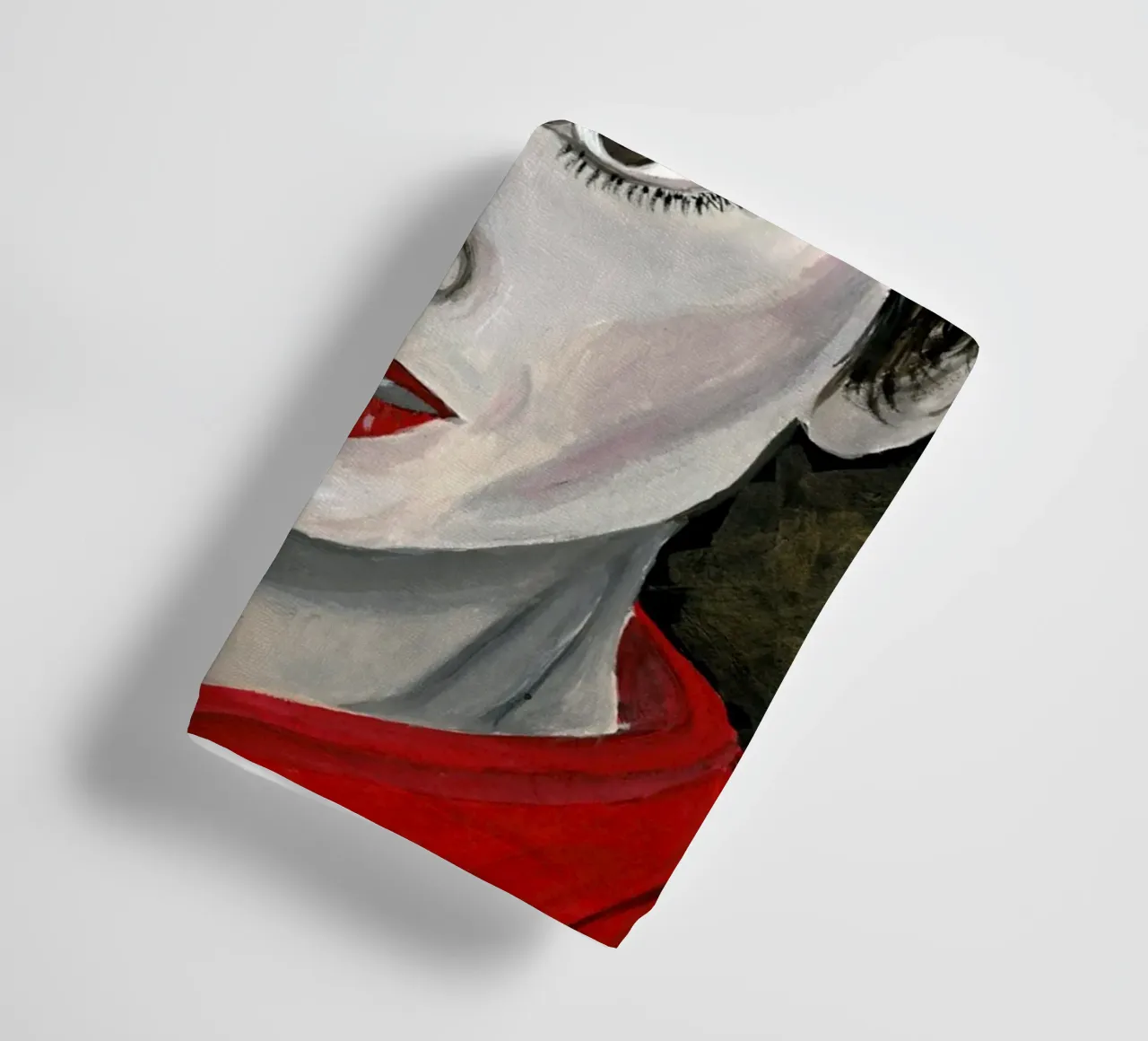 Audrey Hepburn in rosso asciugamano da bagno da Interior Edit & House Staging