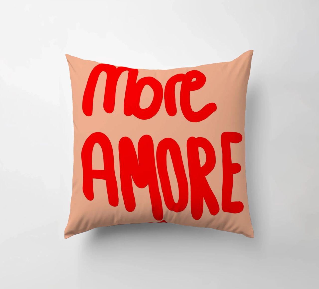 more amore decorative cushion by Hej Ibiza by Ute Arnold
