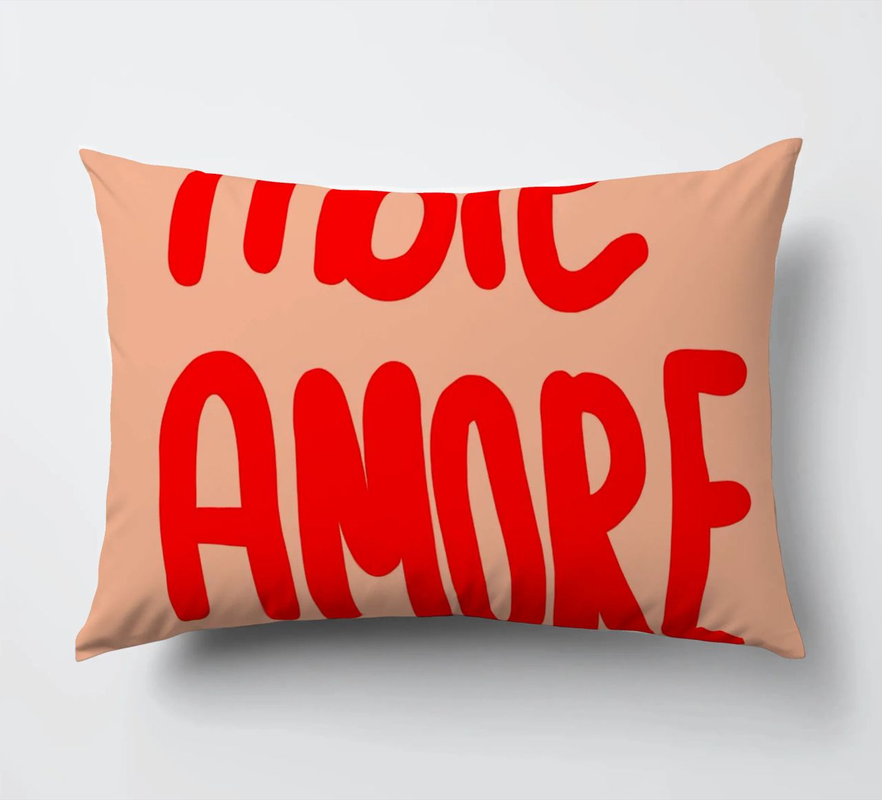 more amore decorative cushion by Hej Ibiza by Ute Arnold