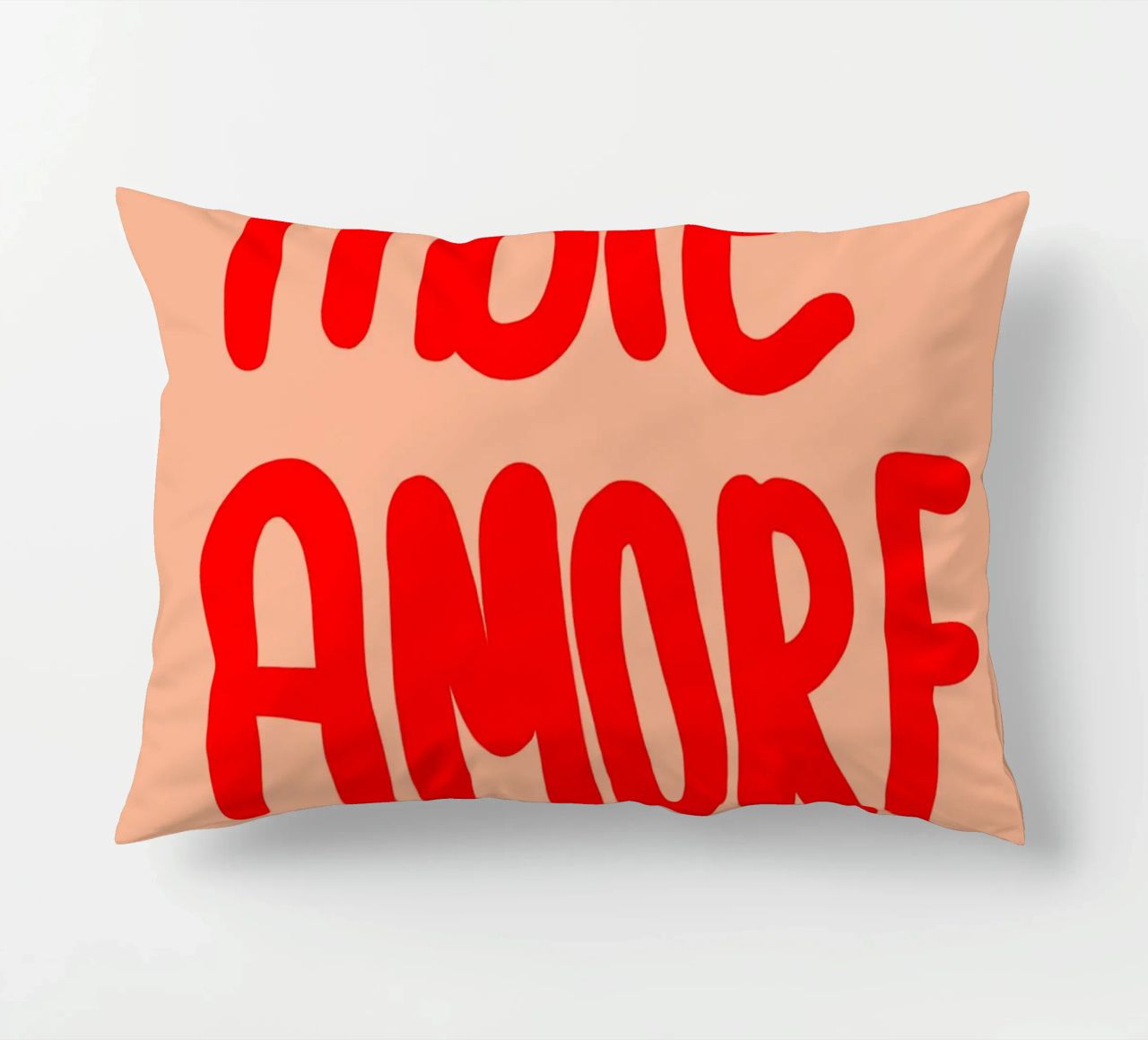 more amore decorative cushion by Hej Ibiza by Ute Arnold