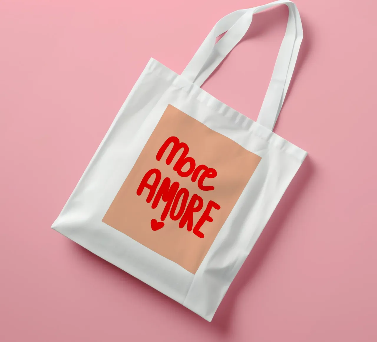 more amore borsa in juta da Hej Ibiza by Ute Arnold