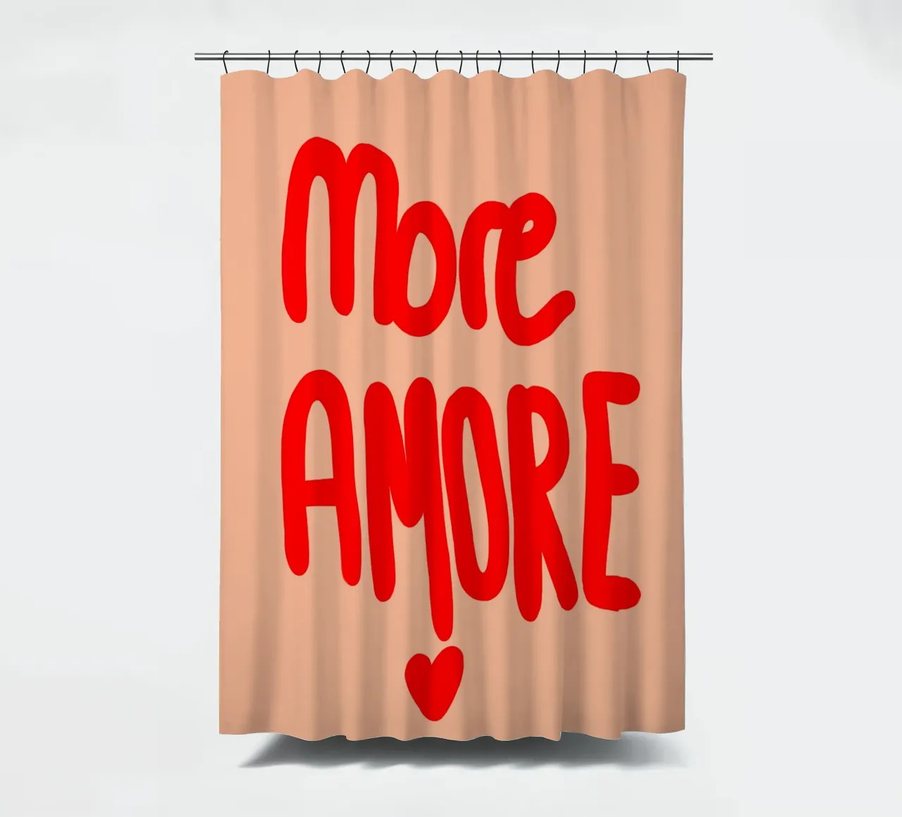 more amore tenda da doccia da Hej Ibiza by Ute Arnold