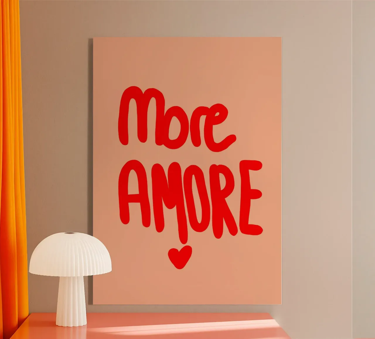 more amore plexiglass da Hej Ibiza by Ute Arnold