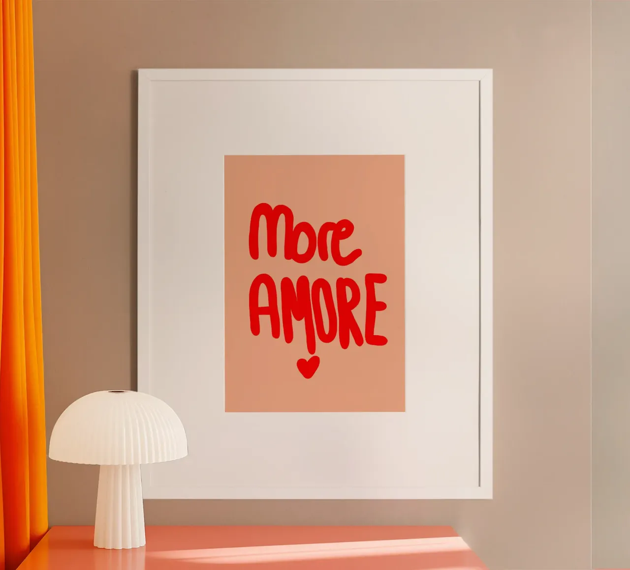 more amore poster da Hej Ibiza by Ute Arnold