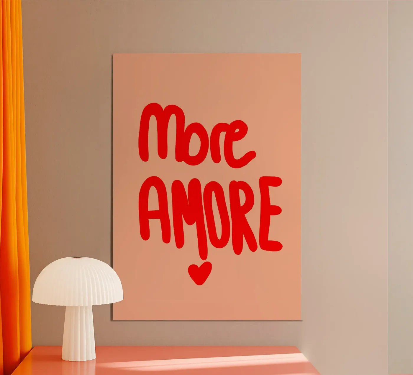 more amore poster da Hej Ibiza by Ute Arnold