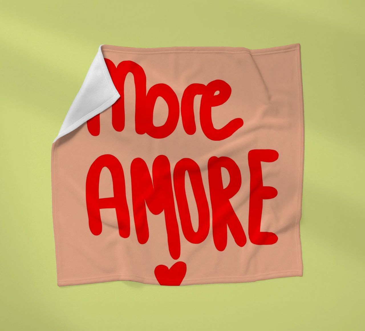 more amore Fleecedecke von Hej Ibiza by Ute Arnold