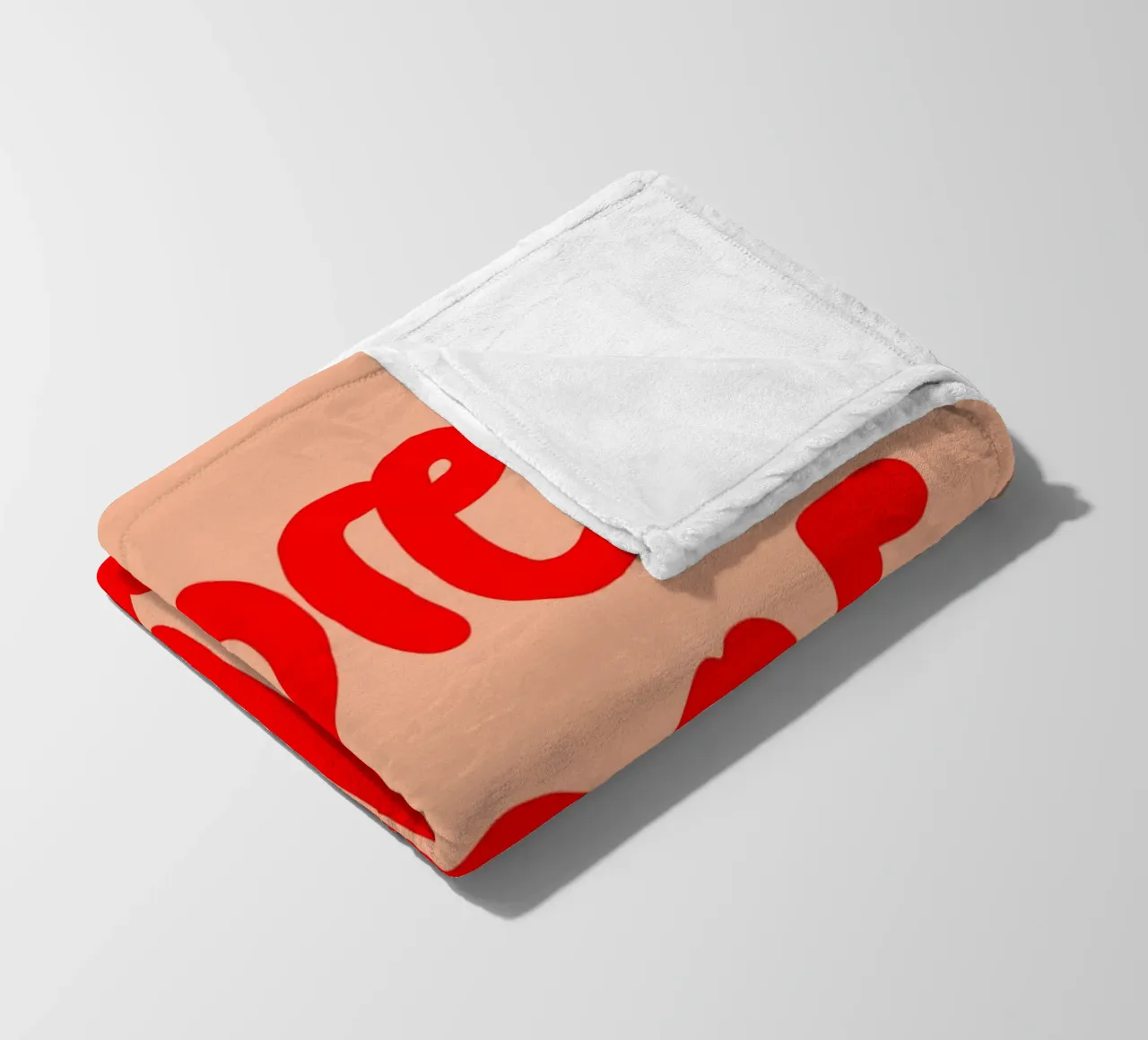 more amore coperta in pile da Hej Ibiza by Ute Arnold