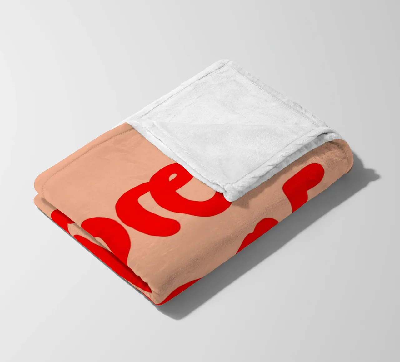 more amore coperta in pile da Hej Ibiza by Ute Arnold