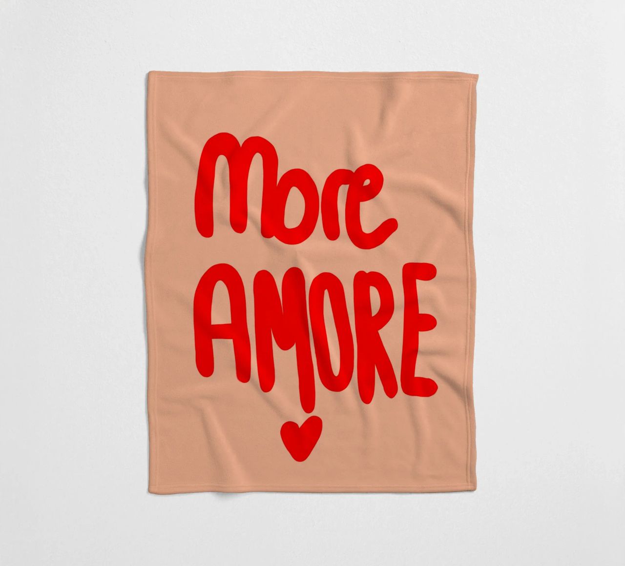 more amore Fleecedecke von Hej Ibiza by Ute Arnold