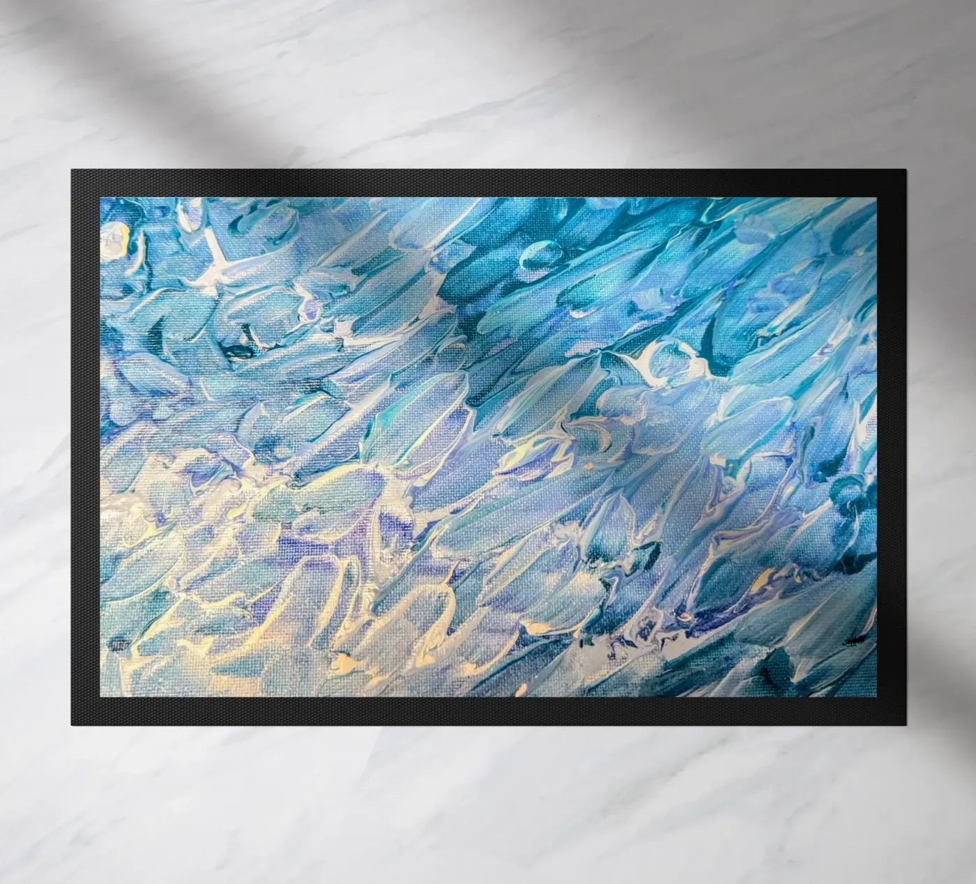Ocean Brushstrokes zerbino da Pia