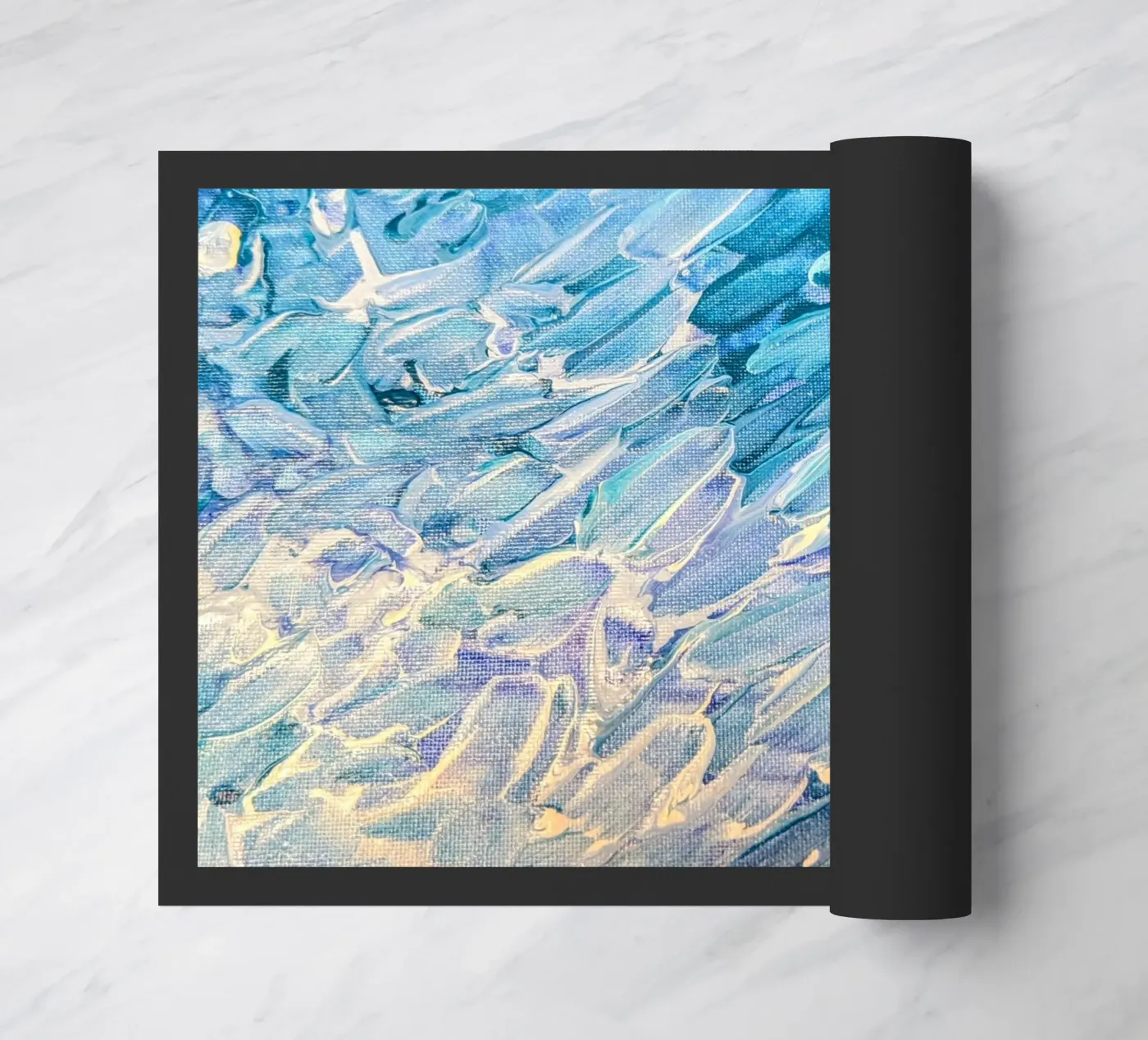 Ocean Brushstrokes zerbino da Pia