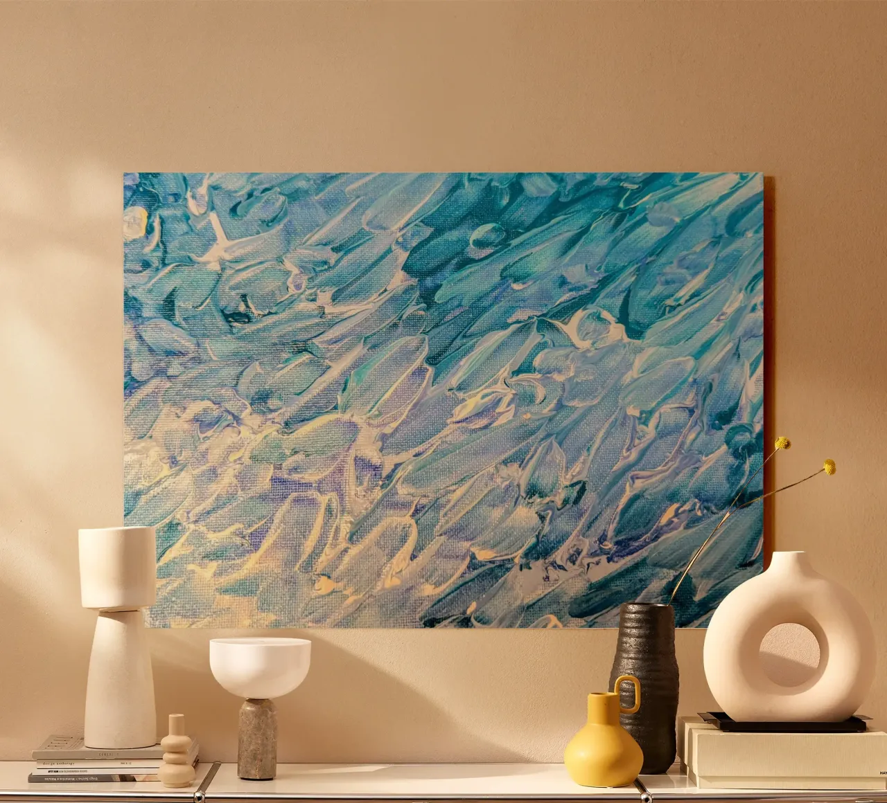 Ocean Brushstrokes plexiglass da Pia