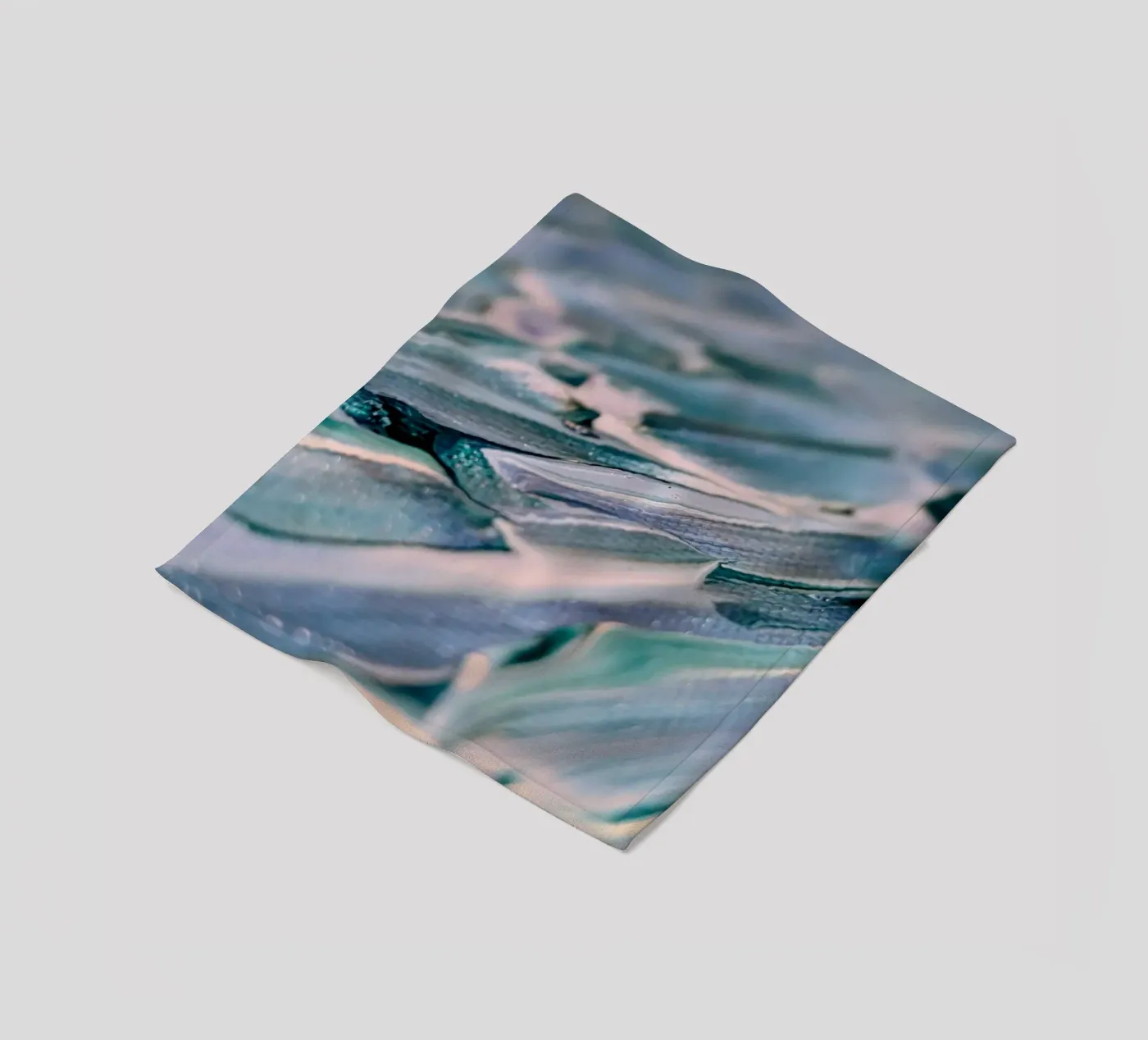 Ocean Texture Fleecedecke von Pia
