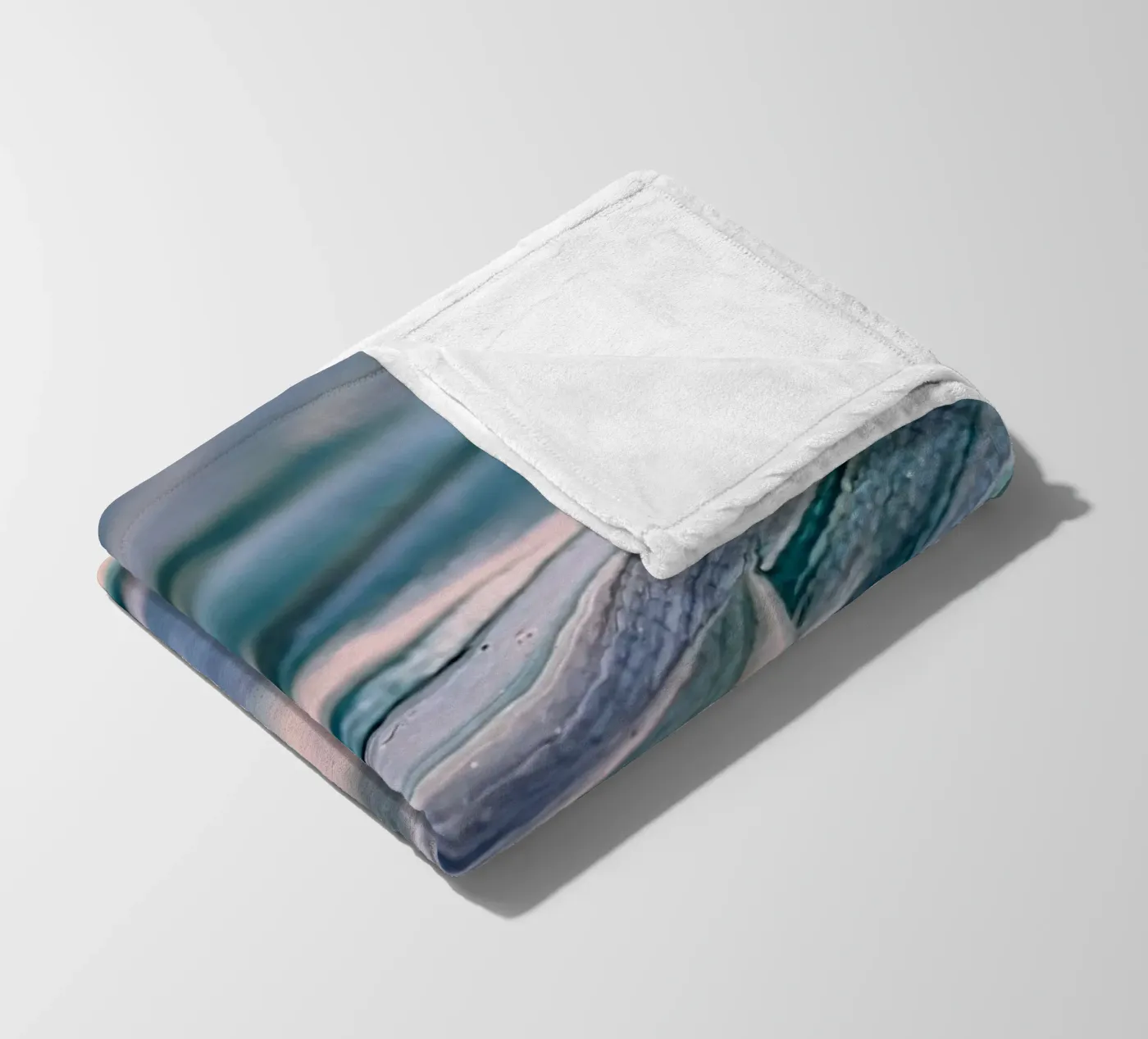 Ocean Texture Fleecedecke von Pia