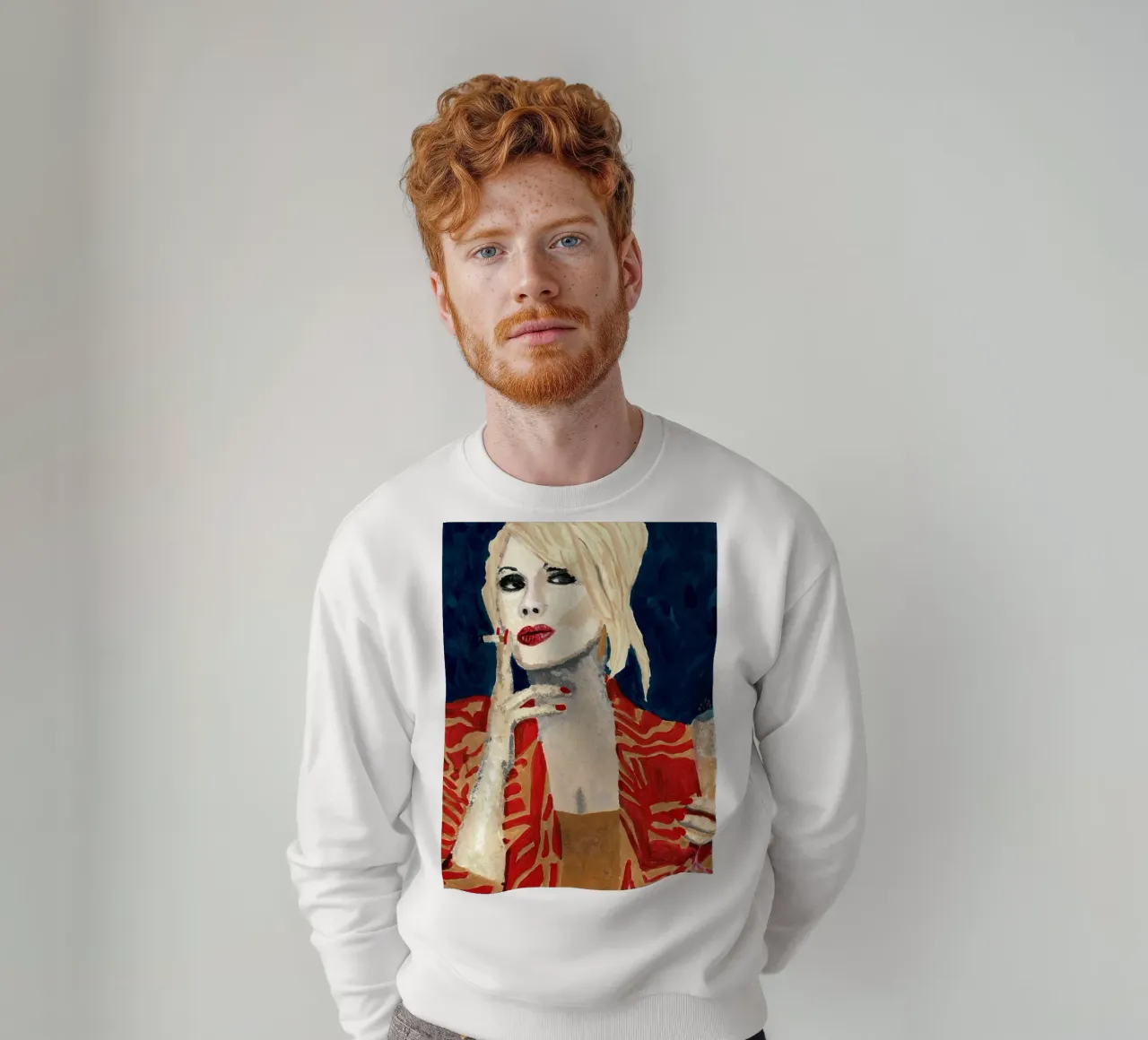 Patsy in blu Aia felpa da Interior Edit & House Staging