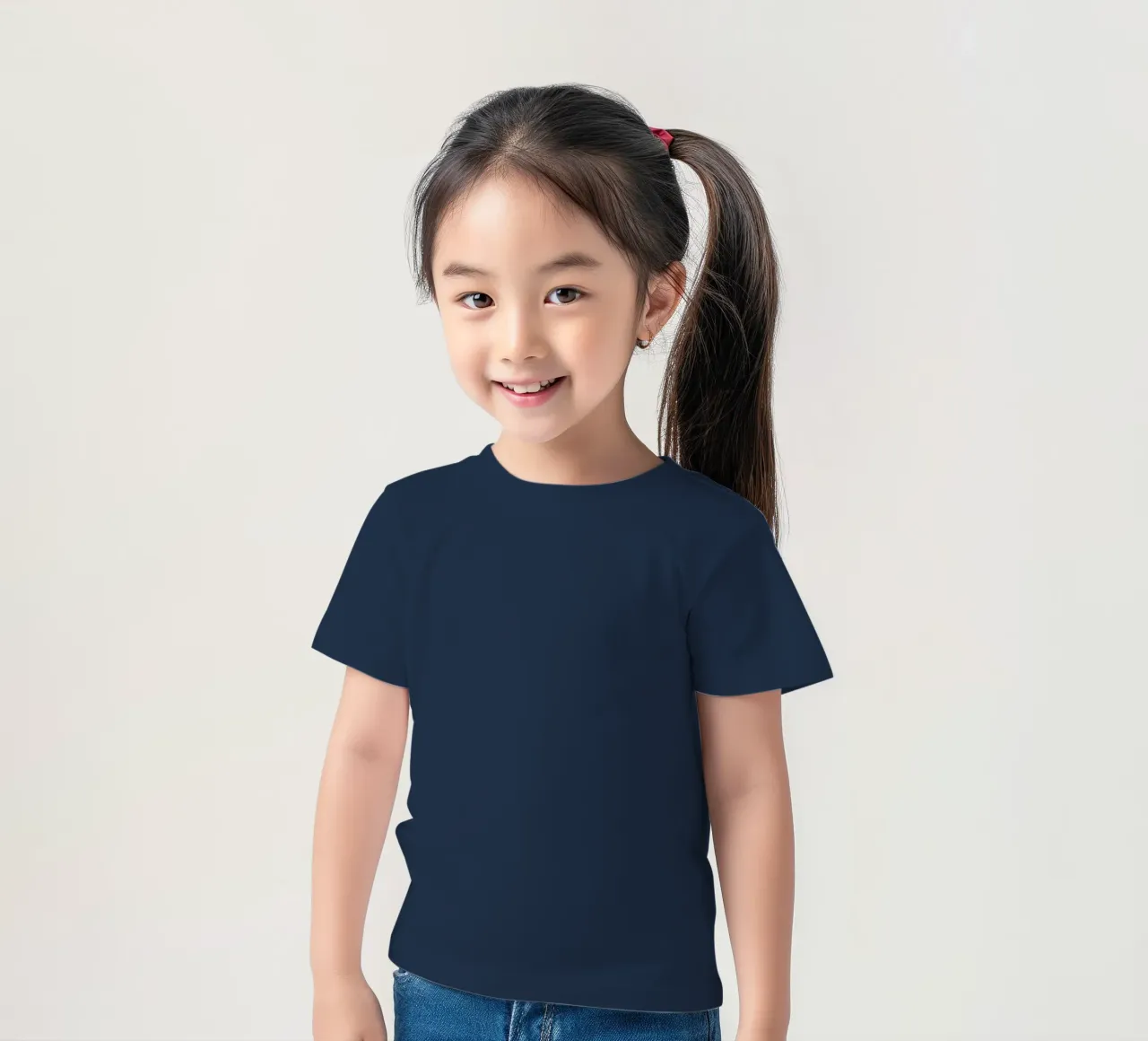 Patsy in blu Aia t-shirt bambini da Interior Edit & House Staging